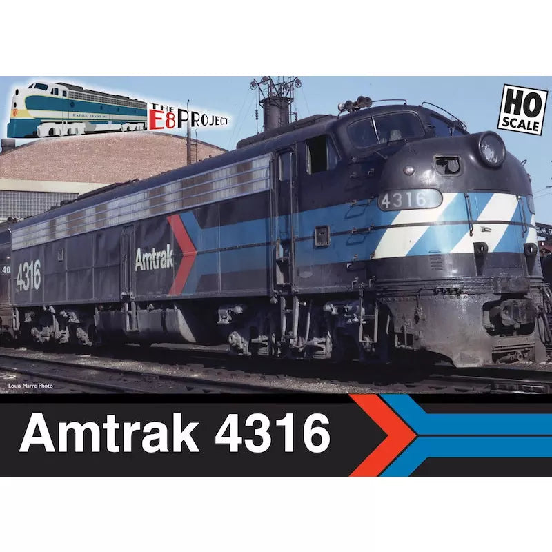 Rapido HO 28599 EMD E8A, Amtrak #4316 (Extremely Limited Edition 50th Anniversary Model)