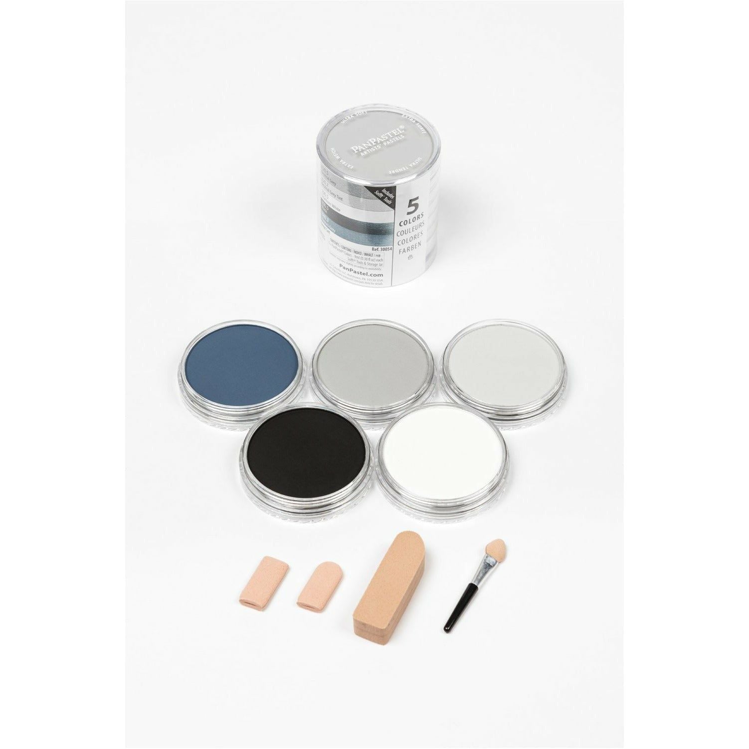 PanPastel, 30054, Greys, 5 Colors, + Sofft Tools