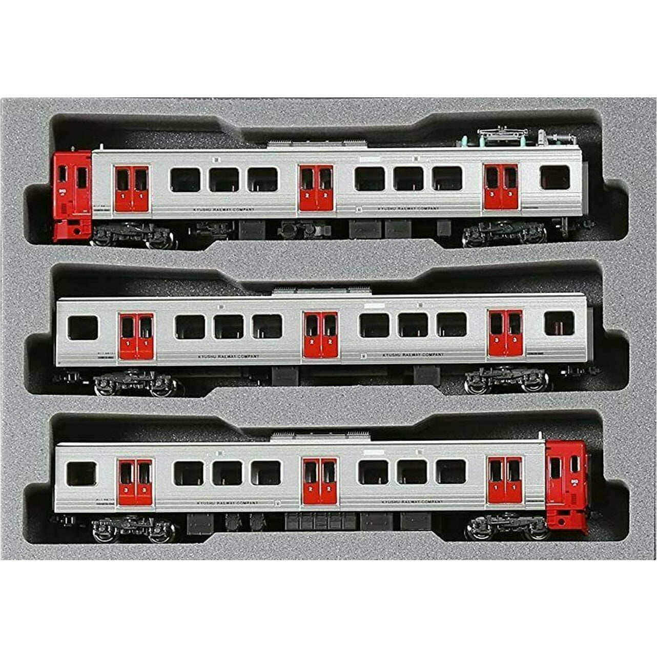 Kato, N Scale, 10-1686, 813-200 Series Series 3-Car Basic Set, Japanese  National Railways