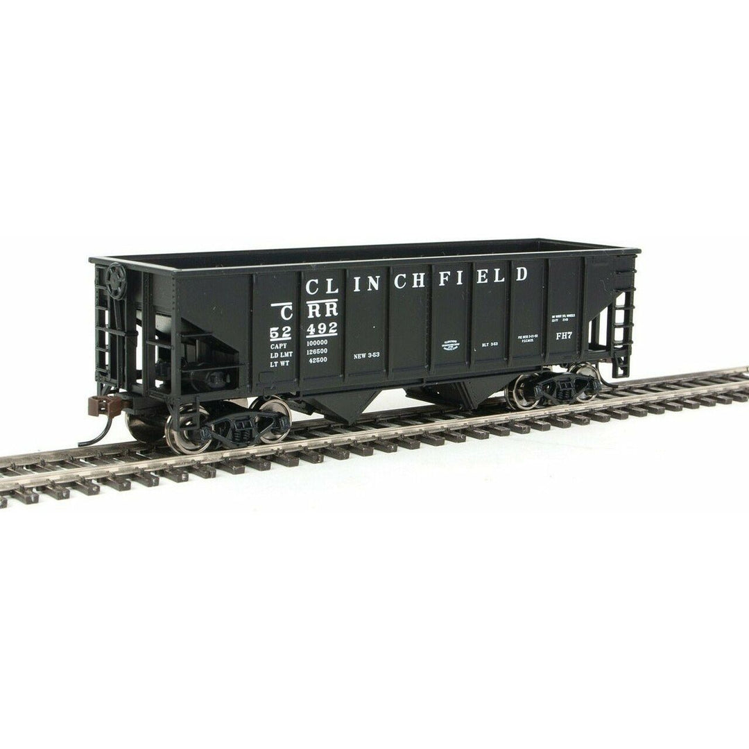 Walthers Trainline, 931-1840, HO, Freight Coal Hopper, Clinchfield, #52492