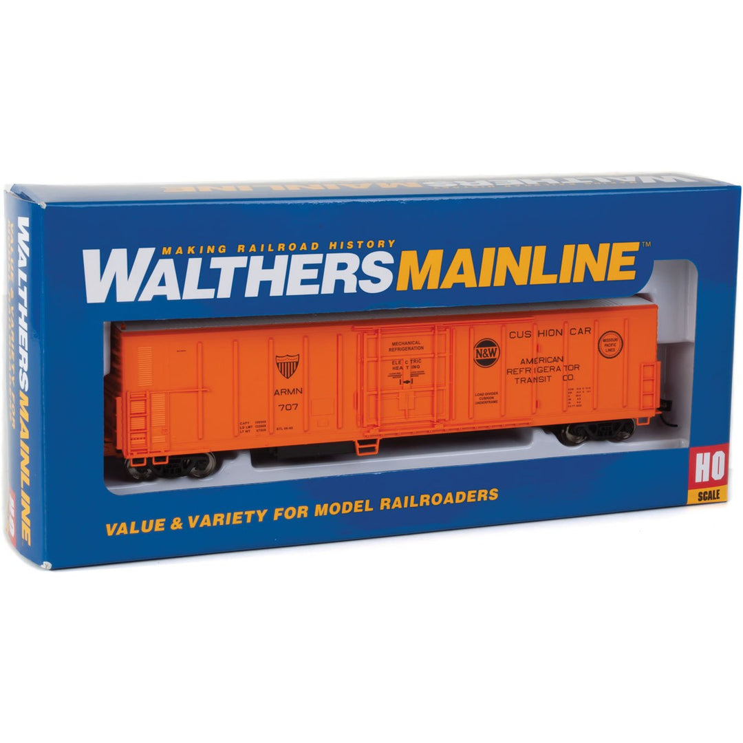 Walthers Mainline, 910-3902, HO Scale, 57' Mechanical Reefer, American Refrigerator Transit ARMN, #707