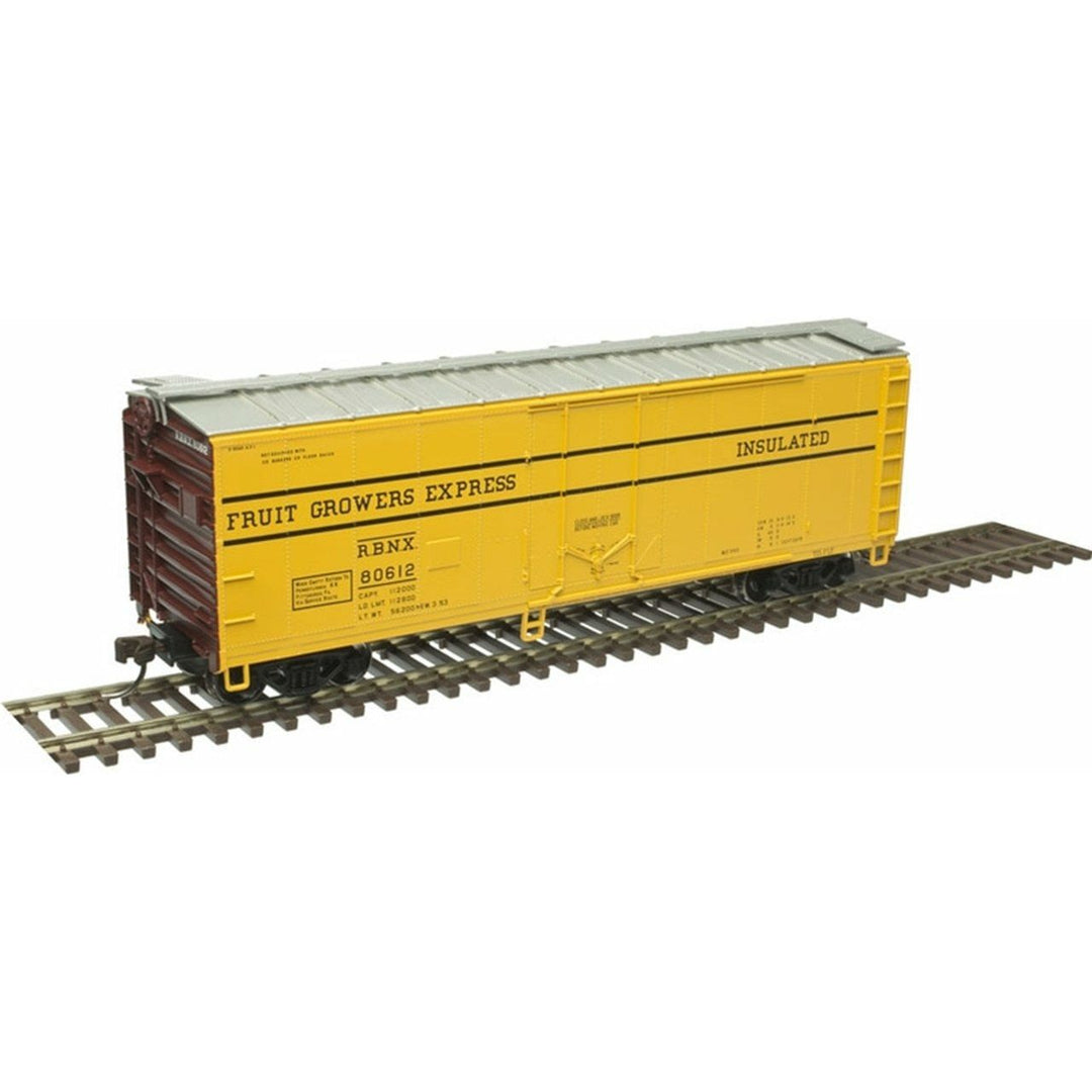 Atlas Trainman, HO Scale, 20006146, 40' Plug Door Box Car, Fruit Growers Express, (RBNX), #80612