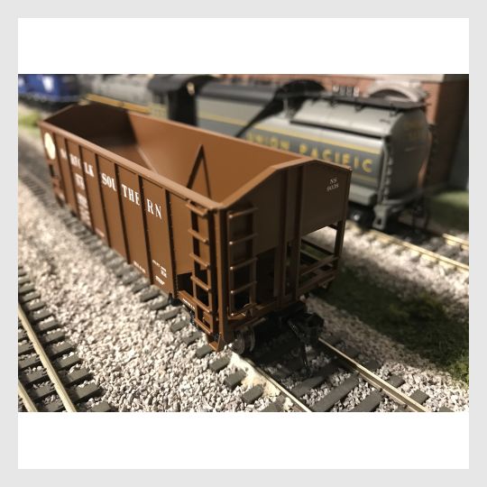 4170321068055 - Bowser Ho 42273 55-Ton Fishbelly Hopper, Norfolk Southern (Peaked End) #9038 - Rj's Trains