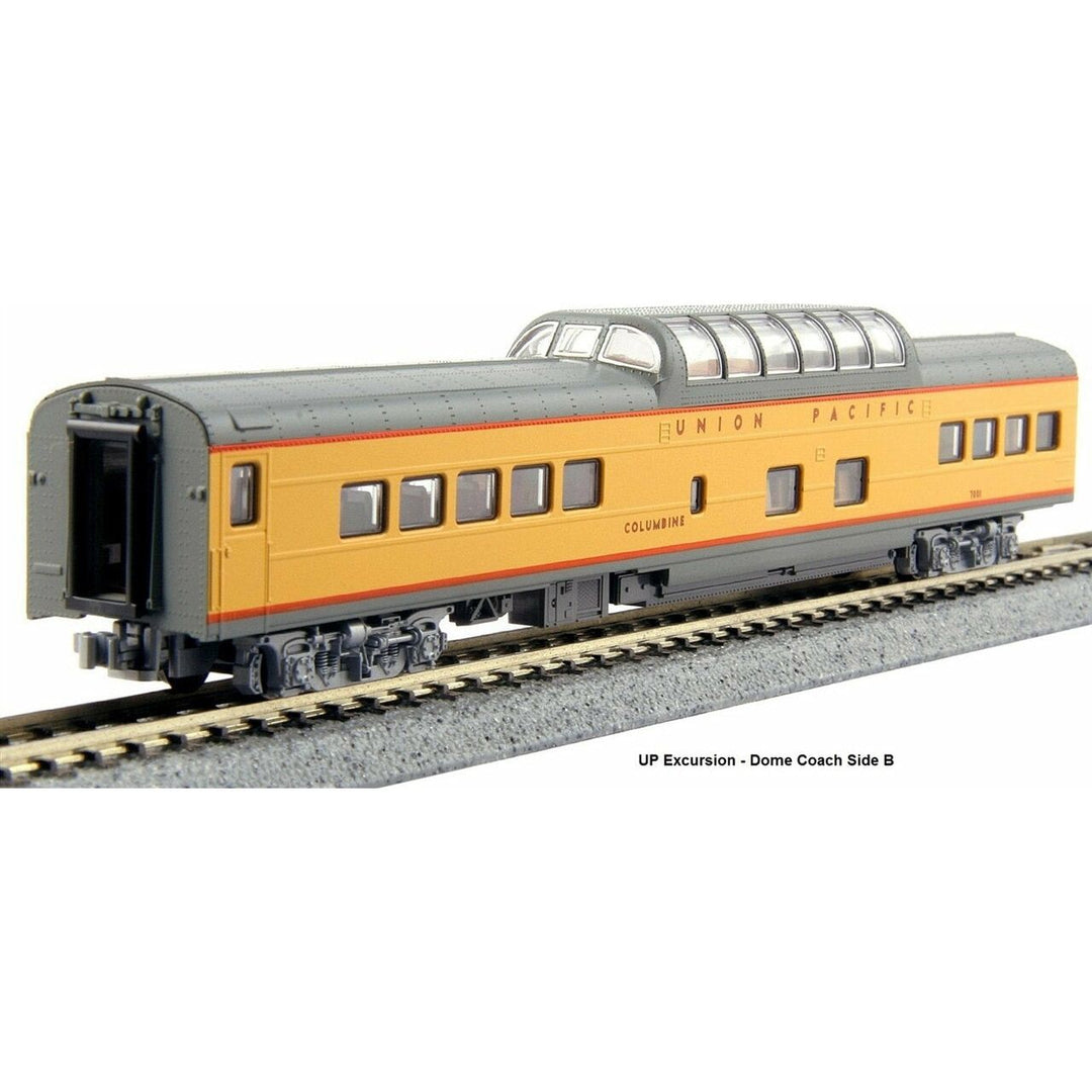 Kato, N Scale, 106086, Excursion Train 7-Car Set, Union Pacific