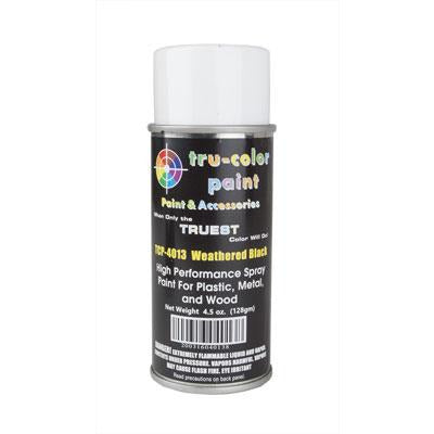 Tru-Color Paint, TCP-4013, Spray Paint, Weathered Black, 4.5 oz