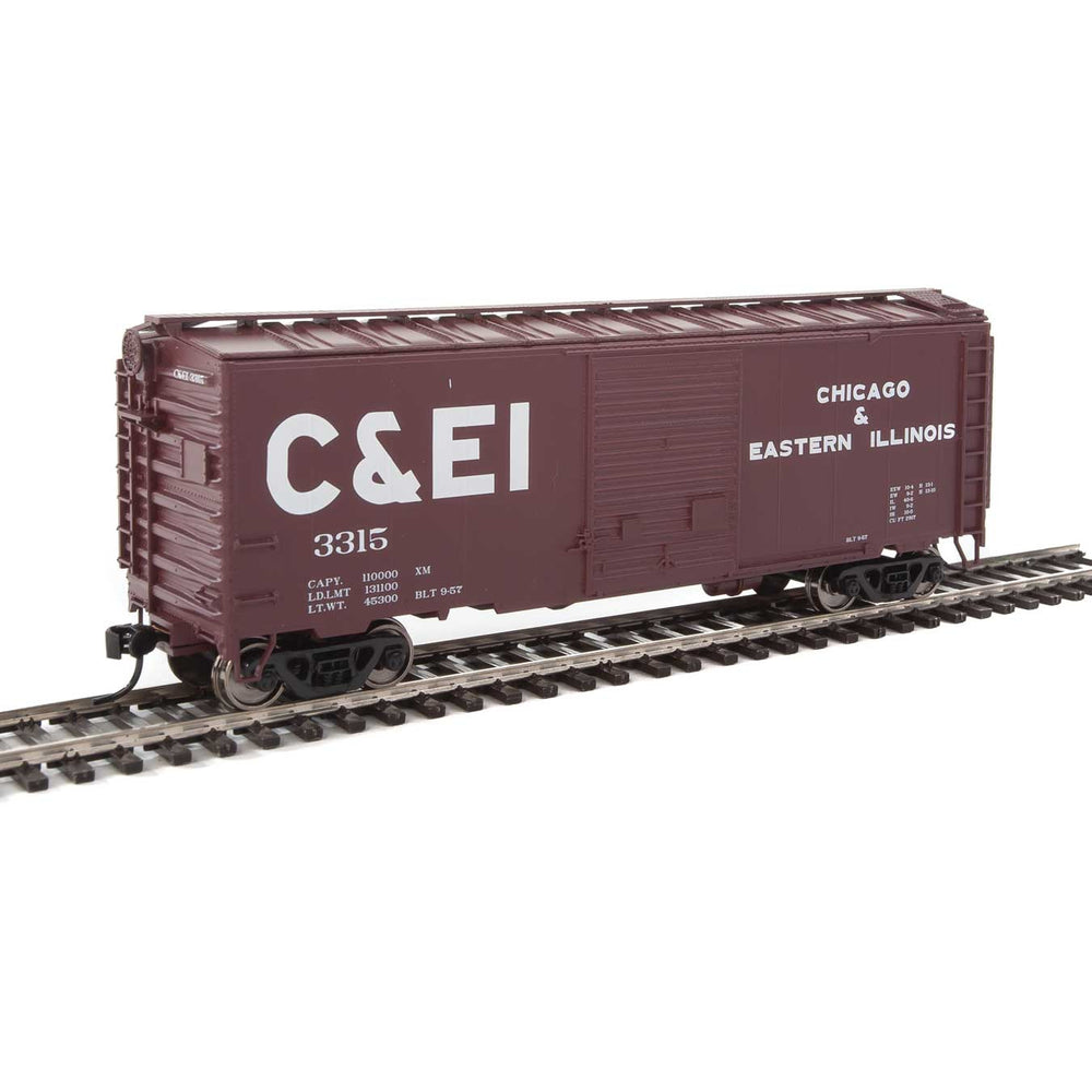 Walthers Mainline, 910-2252, HO Scale, 40' AFC 1944 Box Car, Chicago & Eastern Illinois, #3315