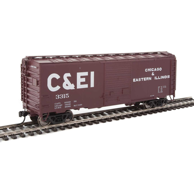Walthers Mainline, 910-2252, HO Scale, 40' AAR 1944 Box Car, Chicago & Eastern Illinois, #3315