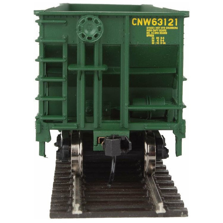 Walthers Mainline, HO Scale, 910-1981, 50' 100-Ton 4-Bay Hopper, Chicago & North Western, #63136
