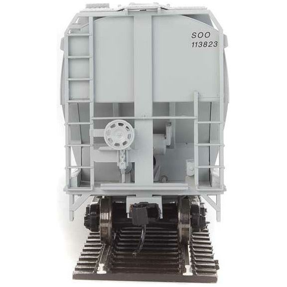 Walthers Mainline, HO Scale, 910-7700, 60' NSC 5150 3-Bay Covered Hopper, Canadian Pacific, #113823