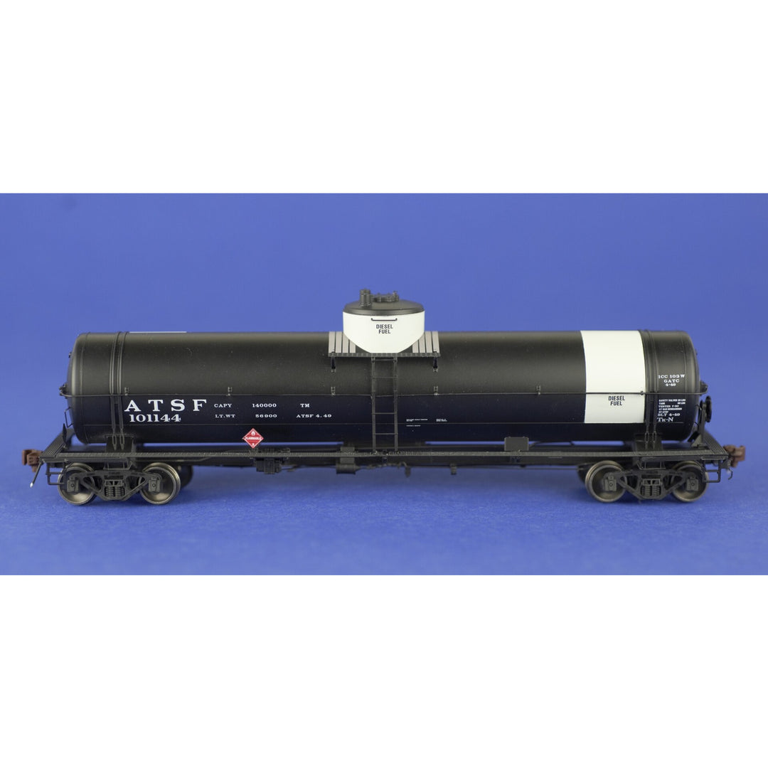 American Limited, HO Scale, 1847, GATC Welded Tank Car, Santa Fe, #101144