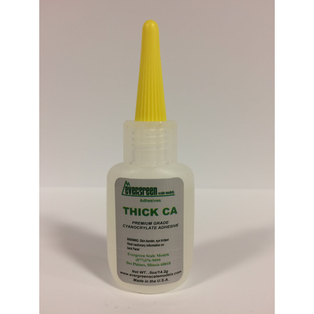 Evergreen, CA Adhesive, Thick CA (Cyanoacrylate Adhesive), 1/2 Ounce