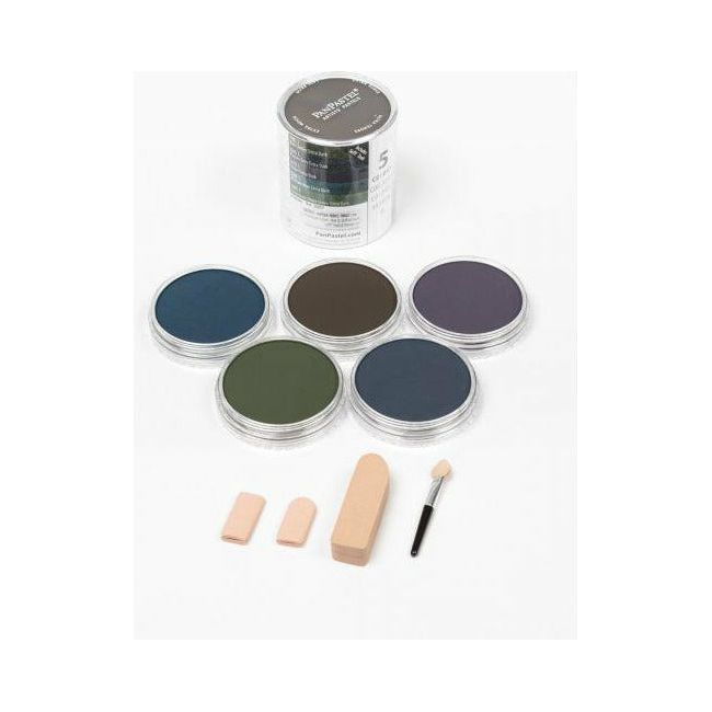 PanPastel, 30057, Shadows, 5 Color Set, + Sofft Tools