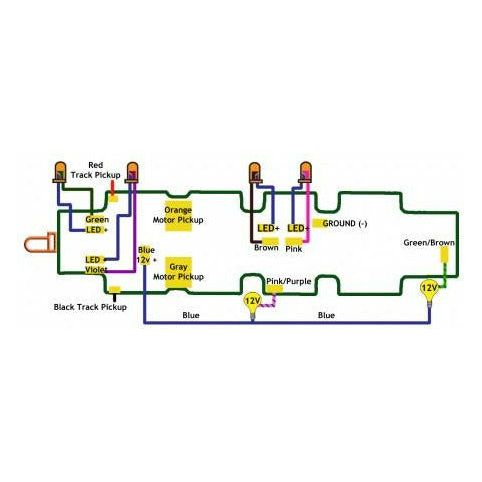 Train Control Systems, 2016, K0D8-G, Decoder, Kato E7