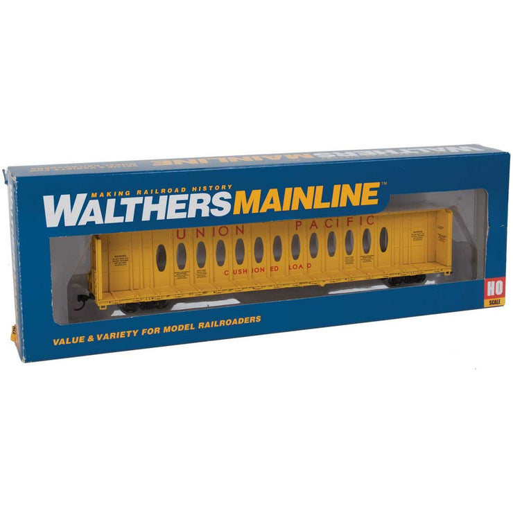 Walthers Mainline, 910-4865, HO Scale, 72' Centerbeam Flatcar, Union Pacific, #217012