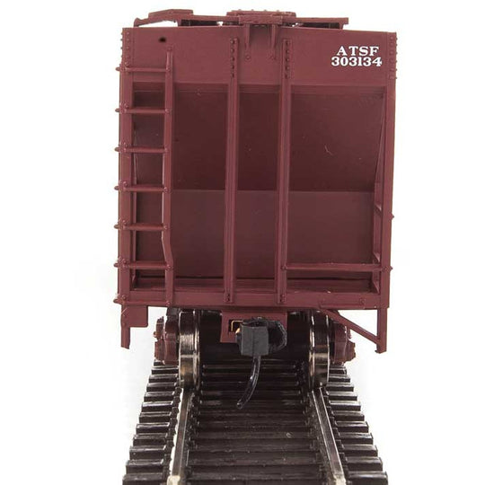 Walthers Mainline, 910-7254, HO Scale, 54' Pullman-Standard 4427 CD Covered Hopper, Santa Fe, #302134