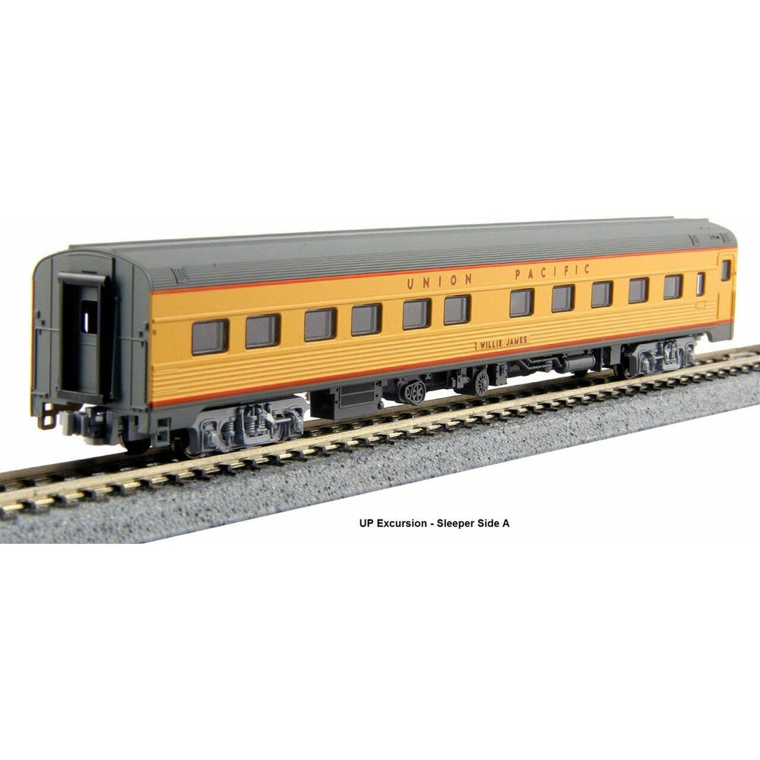 Kato, N Scale, 106086, Excursion Train 7-Car Set, Union Pacific
