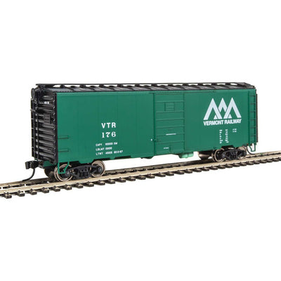 Walthers Mainline, HO Scale, 910-1437, 40' PS-1 Box Car, Vermont Railway , #180