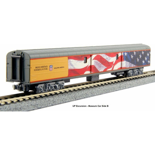 Kato, N Scale, 106086, Excursion Train 7-Car Set, Union Pacific