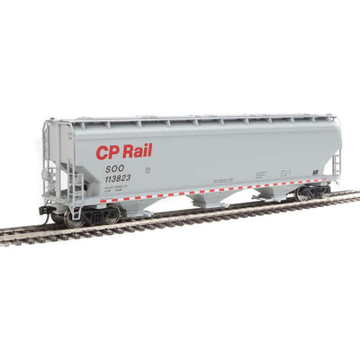Walthers Mainline, HO Scale, 910-7700, 60' NSC 5150 3-Bay Covered Hopper, Canadian Pacific, #113823