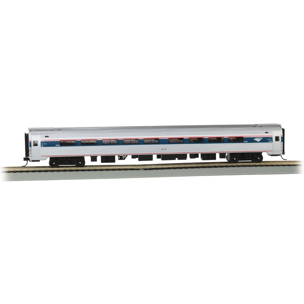 Bachmann, HO Scale, 13125, Amfleet I Coach Class, Amtrak, Phase VI, #43344