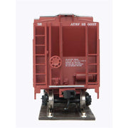 Walthers Mainline, HO Scale, 910-7952, 37' 2980 Cubic-Foot 2-Bay Covered Hopper, Santa Fe, #350037