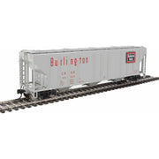Walthers Mainline, 910-7464, 54' PS-2CD 4427 Covered Hopper, Chicago Burlington and Quincy, #85603