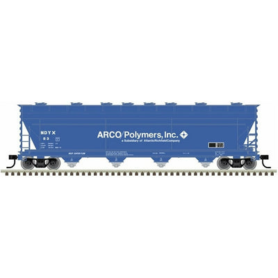 Atlas Master Line HO 20006381 ACF 5250 Covered Hopper, Arco Polymers #92