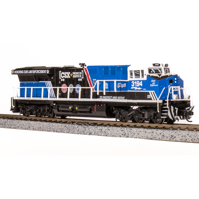 Broadway Limited Imports, N Scale, 7293, GE ES44AC, CSX (Law Enforcement), #3194