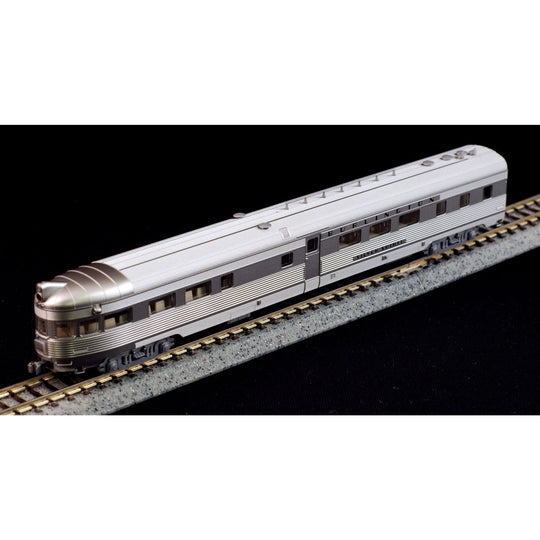 Kato, N Scale, 106090, CB&Q Silver Streak Zephyr Boxed Train Set