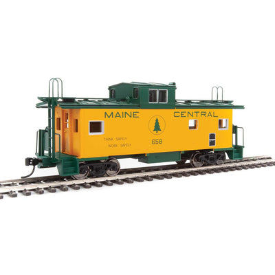 Walthers Mainline, HO, 910-8755, International Wide Vision Caboose, Main Central, #658