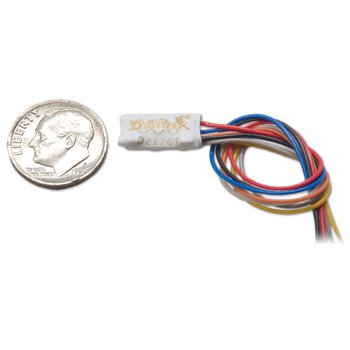 Digitrax, DZ126T, 1 Amp, Z / N / HO Scale Tiny Series 6 Decoder