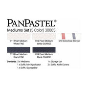 PanPastel, 30005, Starter Set - Mediums, 5 Color Set, + Sofft Tools
