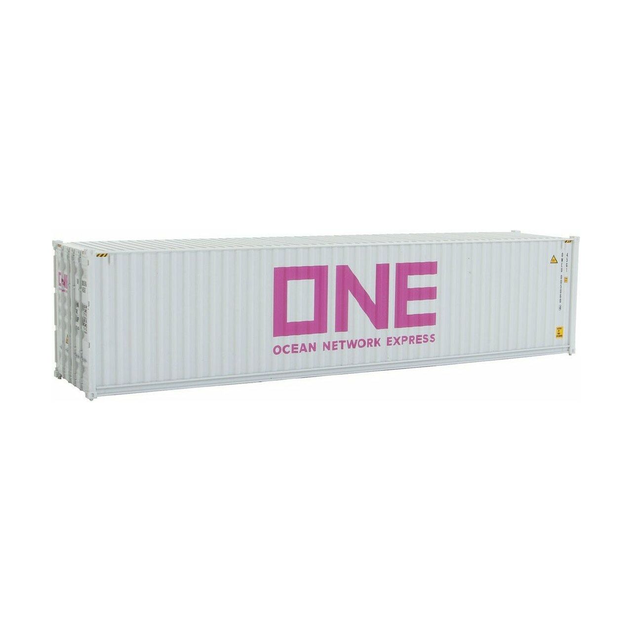 Walthers SceneMaster Line HO 949-8276 40' Hi-Cube Corrugated Side Container, Ocean Network Express