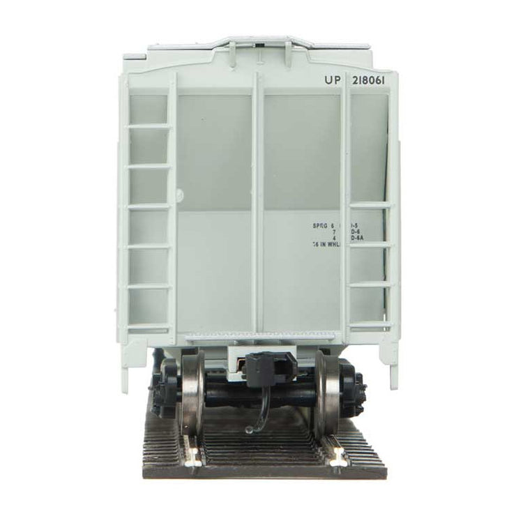 Walthers Mainline, HO Scale, 910-7968, 37' 2980 Cubic-Foot 2-Bay Covered Hopper, UP, #218061