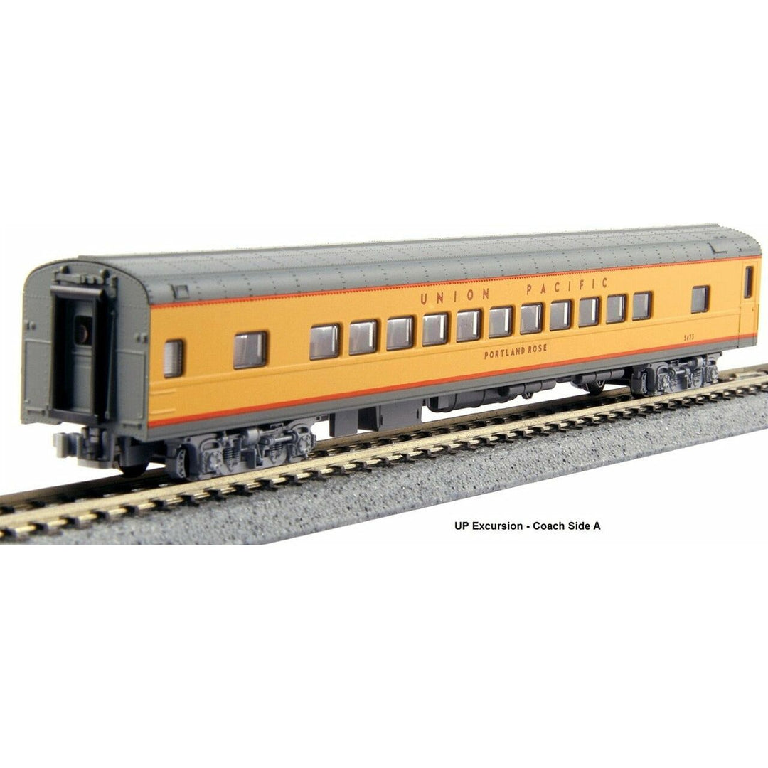 Kato, N Scale, 106086, Excursion Train 7-Car Set, Union Pacific
