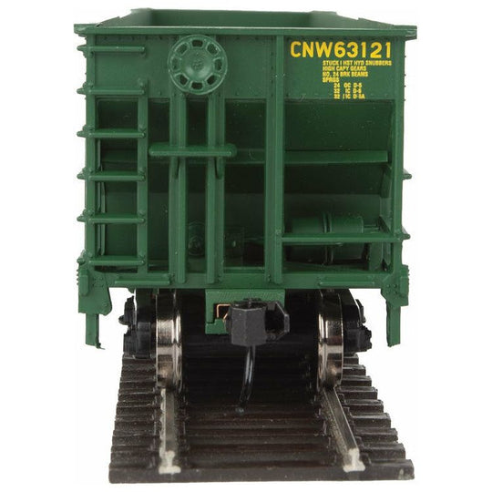 Walthers Mainline, HO Scale, 910-1979, 50' 100-Ton 4-Bay Hopper, Chicago & North Western, #63121