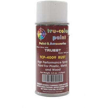 Tru-Color Paint, TCP-4009, Spray Paint, Rust, 4.5 oz