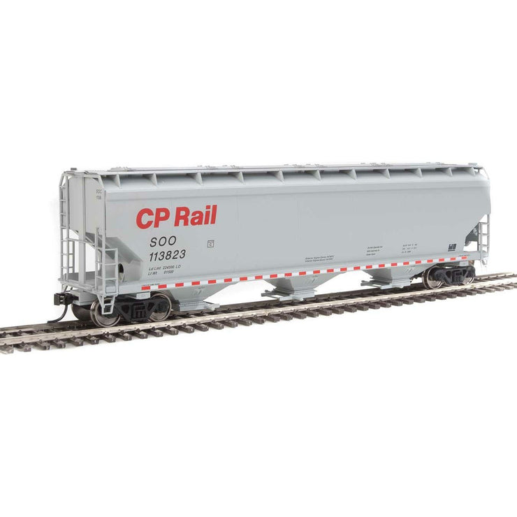 Walthers Mainline, HO Scale, 910-7700, 60' NSC 5150 3-Bay Covered Hopper, Canadian Pacific, #113823
