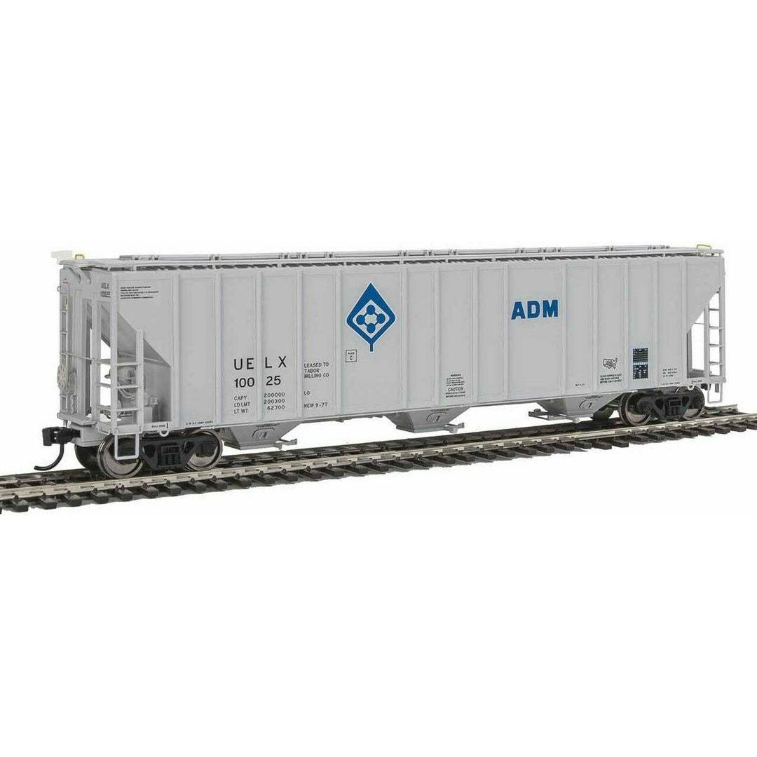 Walthers Proto HO 920-106149 55' Evans 4780 3-Bay Covered Hopper, Archer-Daniels-Midland #10028