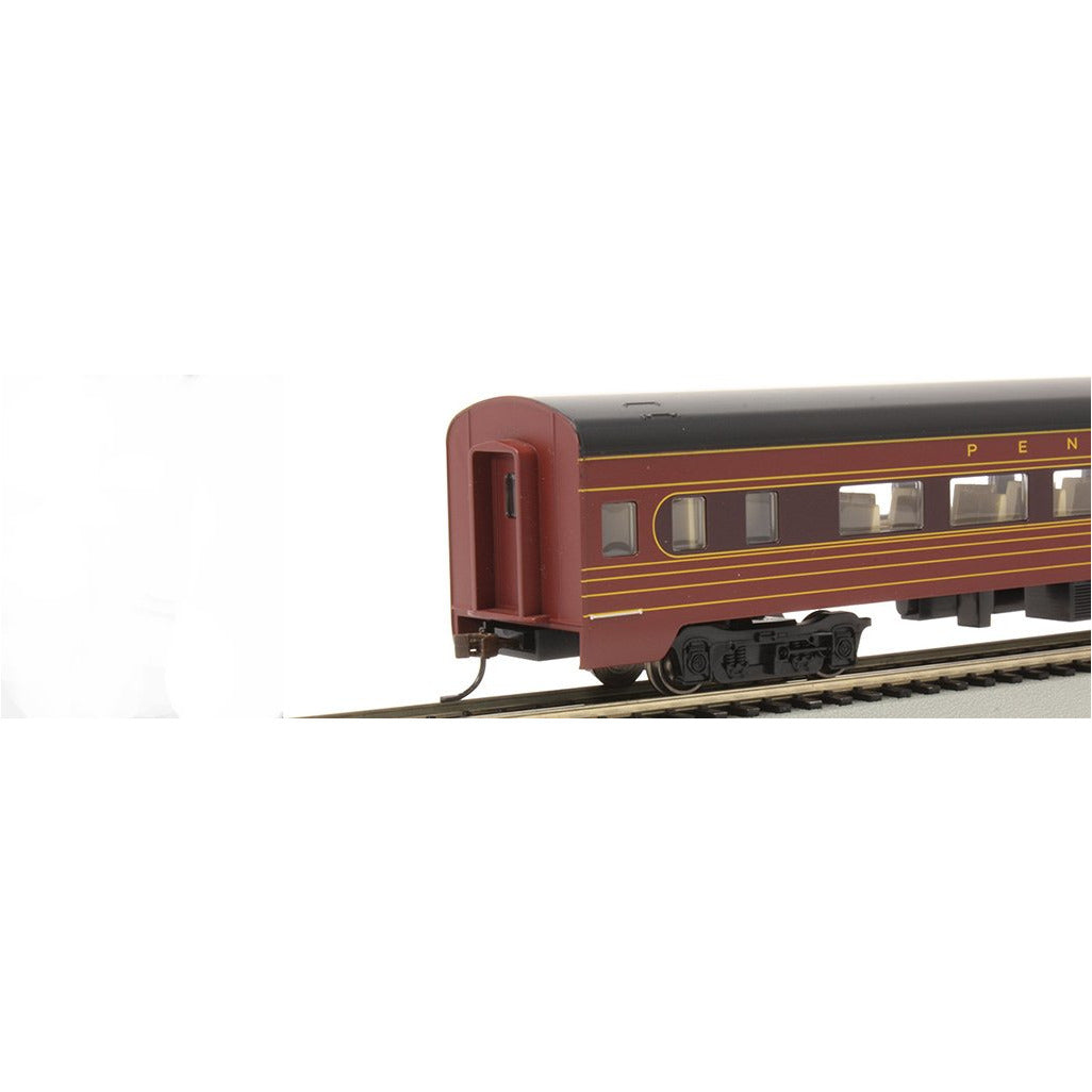 Bachmann, 14212, HO Scale, 85' Smooth Side Coach Car with Lighting, Pennsylvania Railroad, #4251