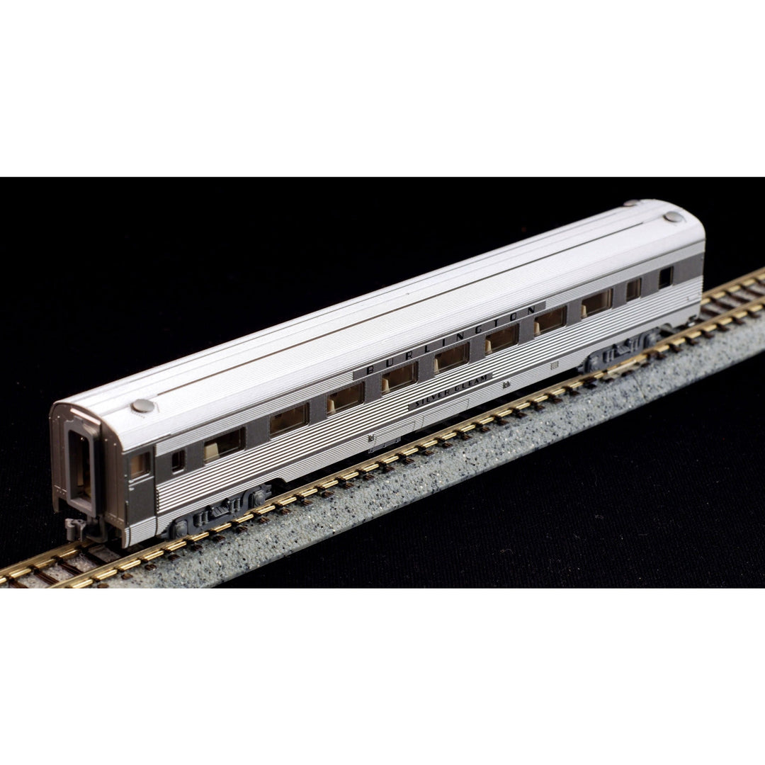 Kato, N Scale, 106090, CB&Q Silver Streak Zephyr Boxed Train Set