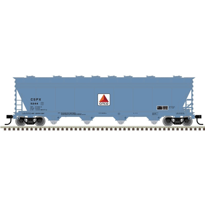 Atlas Master Plus, HO Scale, 20006405, 5250 Hopper, Citgo, #5322