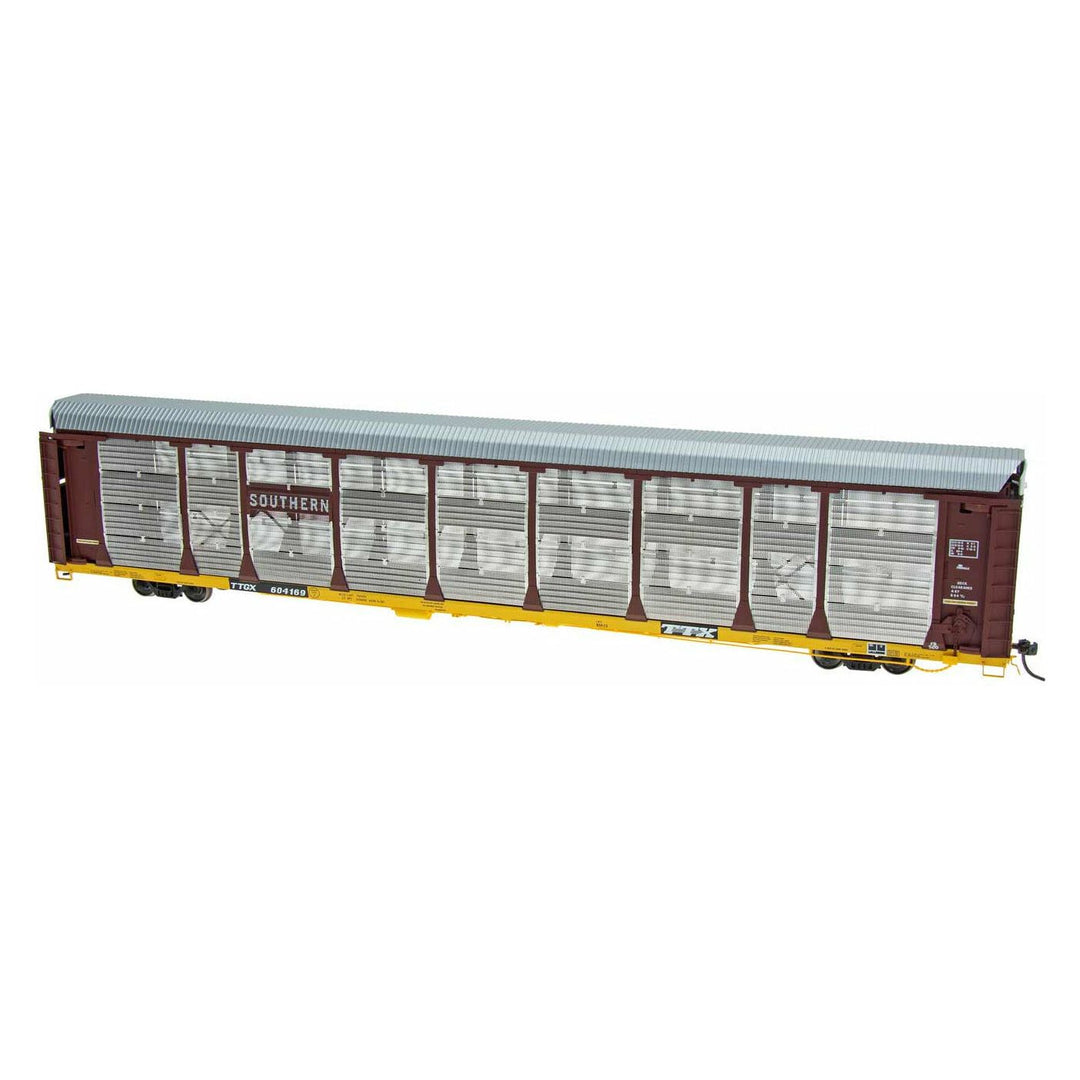 Ho Scale Bio Auto Rack InterMountain, HO Scale, 45271-06, Bi-Level Auto Rack, Southern, #9419 ...