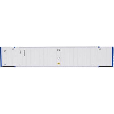 Intermountain, 30654-03, HO 53' Hyundai Container, Late Roof, CSX - CSXU, 630252/630310
