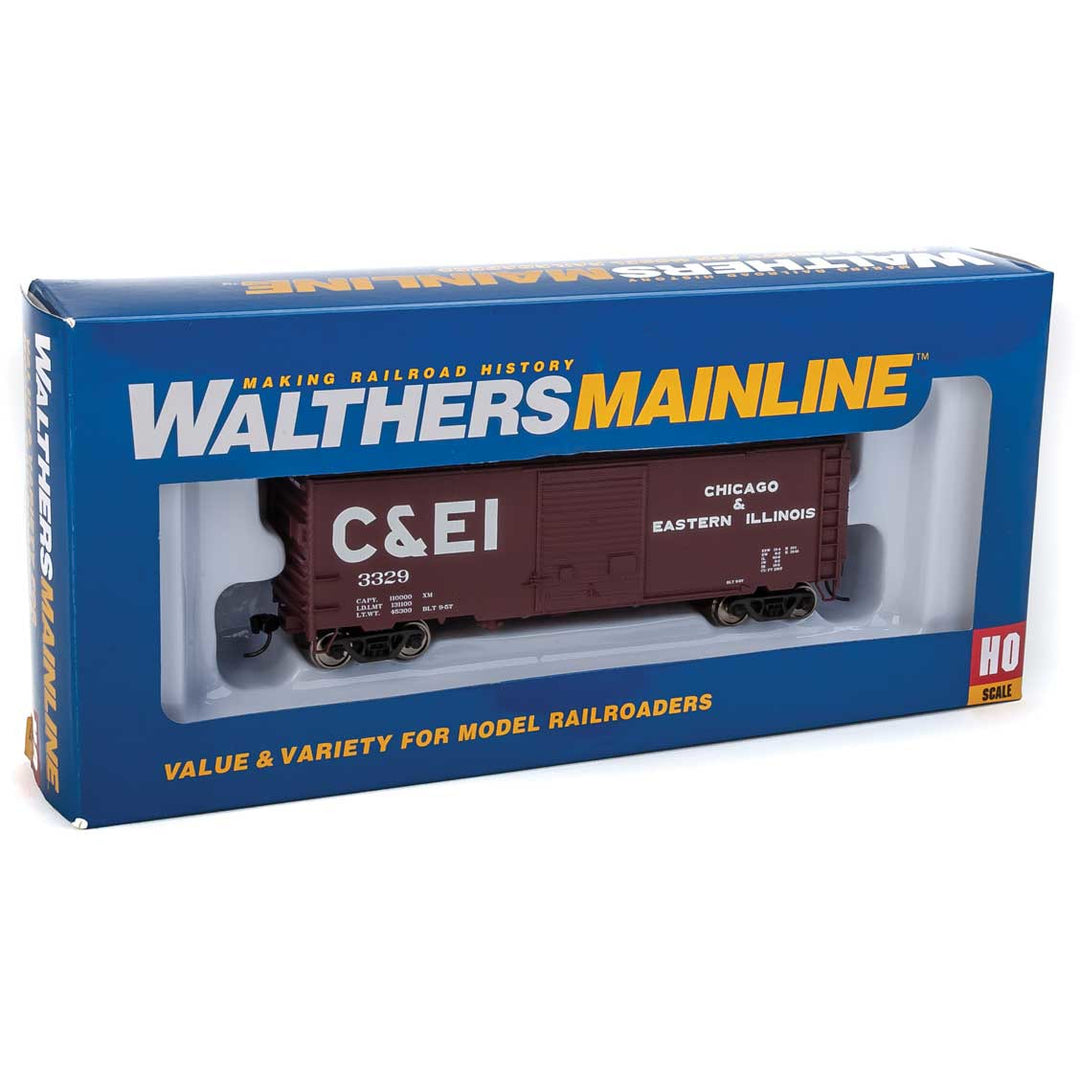 Walthers Mainline, 910-2253, HO Scale, 40' AAR 1944 Box Car, Chicago & Eastern Illinois, #3329