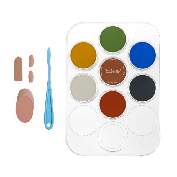PanPastel, 30072, Landscape Starter Kit, (7 Colors), Includes Sofft Tools