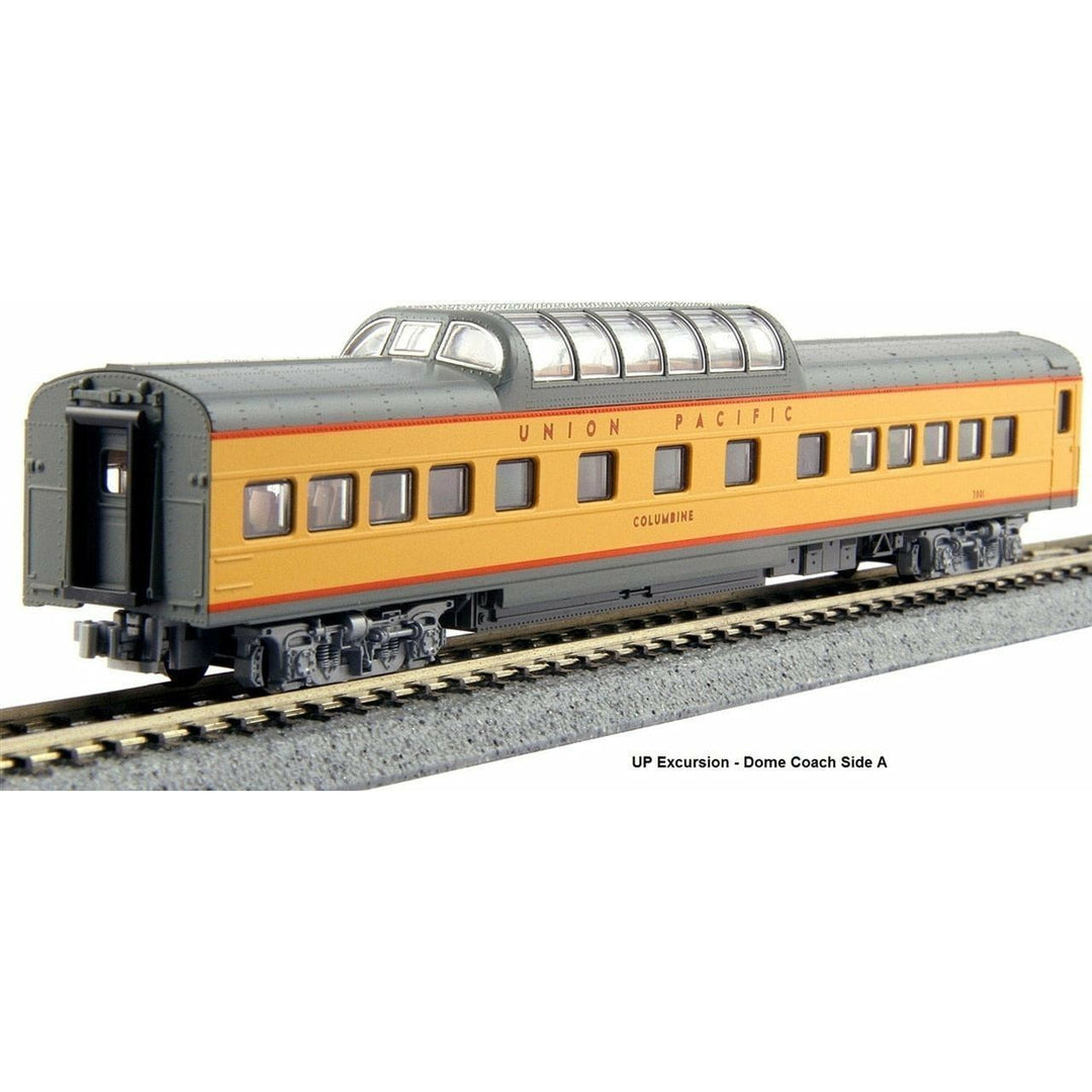 Kato, N Scale, 106086, Excursion Train 7-Car Set, Union Pacific