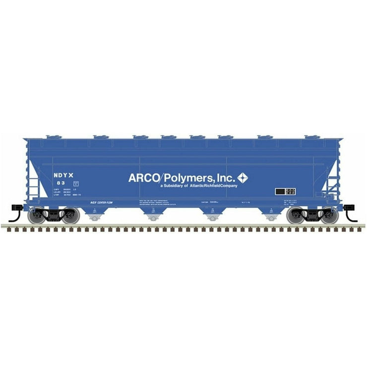 Atlas Master Line HO 20006379 ACF 5250 Covered Hopper, Arco Polymers #83