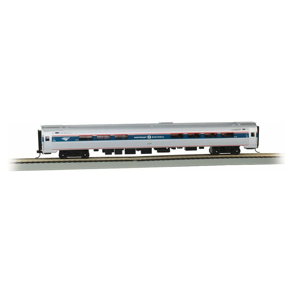 Bachmann, 13124, HO Scale, Amfleet I Café Car, Amtrak (Phase VI Northeast Regional Service), #43344