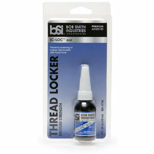 Bob Smith Industries, BSI-171, IC-LOC Medium Strength, Thread Locker Blue, Removable, 1/3 oz